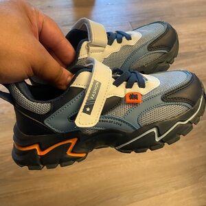 Kids Sneakers - Blue and Black